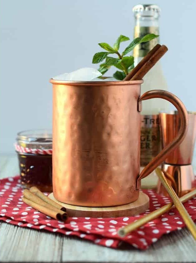 Spiced Ginger Beer Vodka Mule Delight