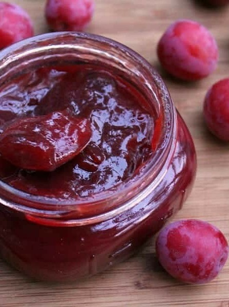 Plum Preserves with a Twist