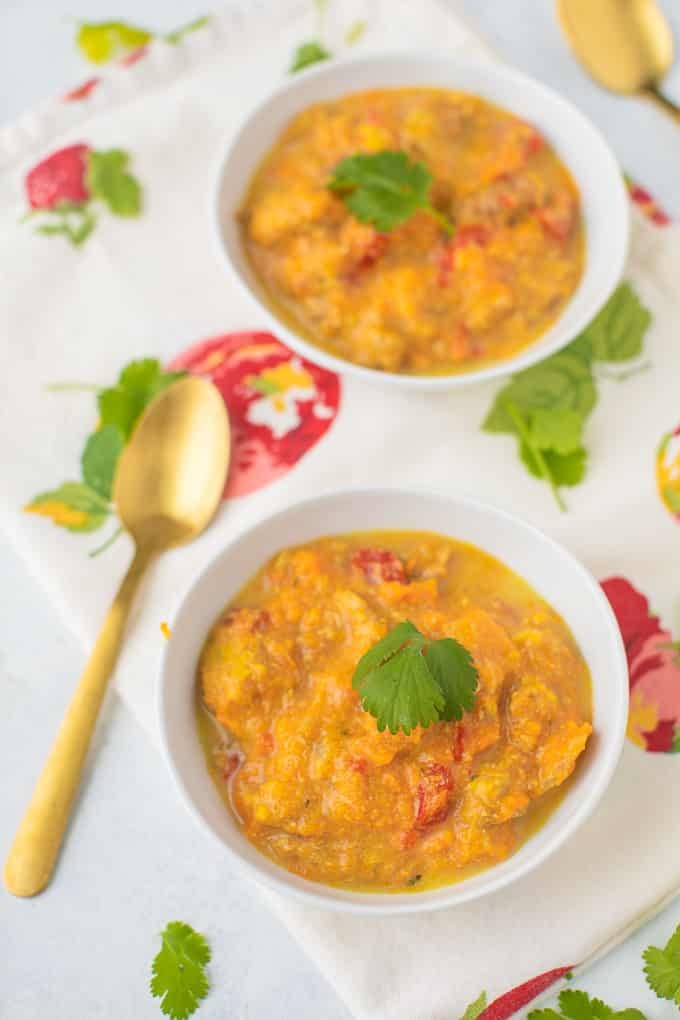 Coconut Chicken Curry with Sweet Potato