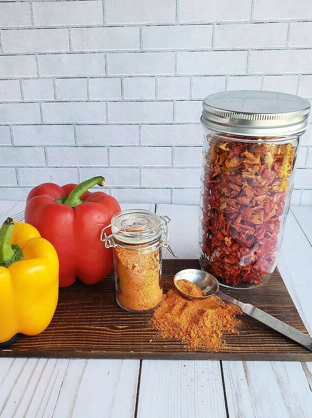 Dehydrating Bell Peppers for Long-Term Storage
