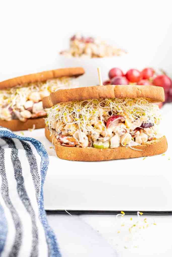 Chickpea Chicken Salad: A Vegan Twist