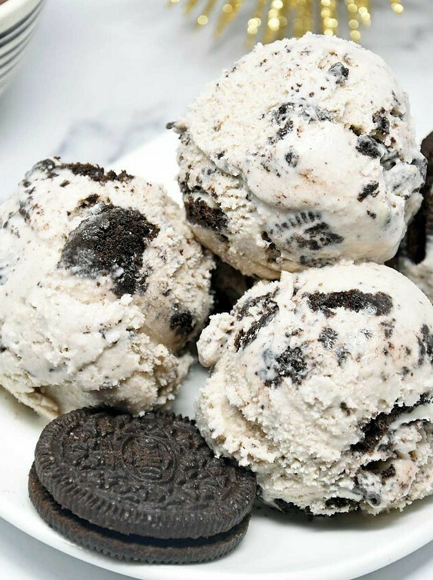 Creamy Oreo Delight No-Cook Ice Cream
