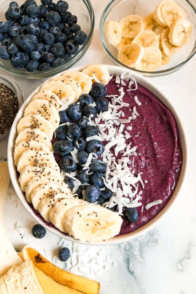 Fresh Blueberry Breakfast Bowl Recipe