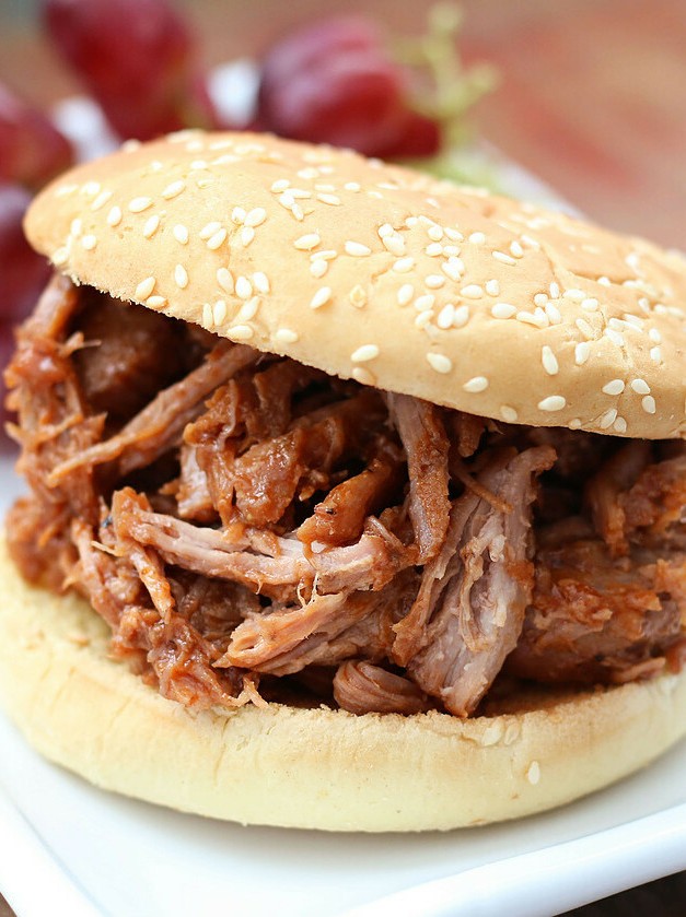 Quick 3-Ingredient Pulled Pork in Root Beer
