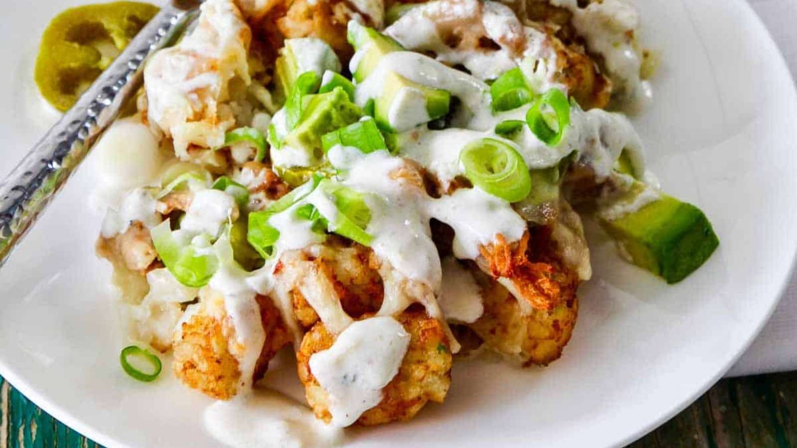 Totchos with Loaded Pulled Pork