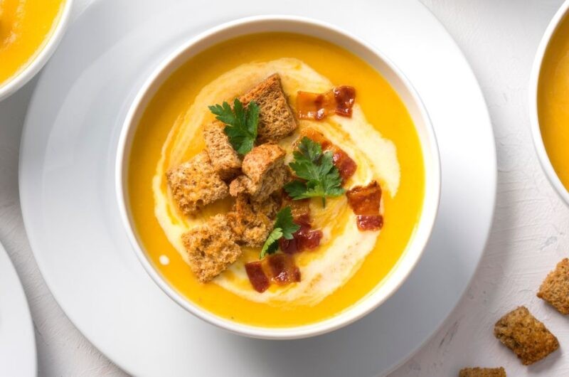 Mashed Kabocha Salad