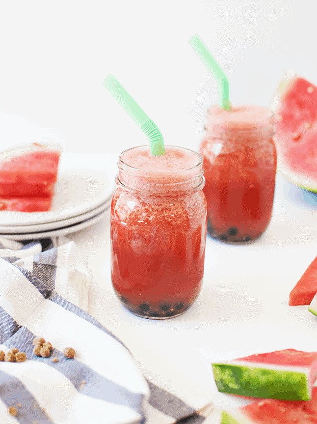 Watermelon Boba Cooler Refreshment