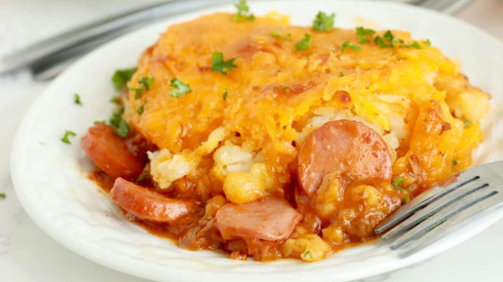Easy Hot Dog Casserole Recipe