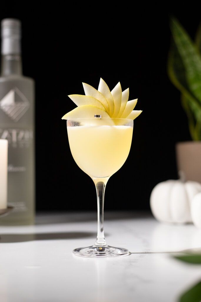 Passion Fruit Pisco Sour with Tropical Flair
