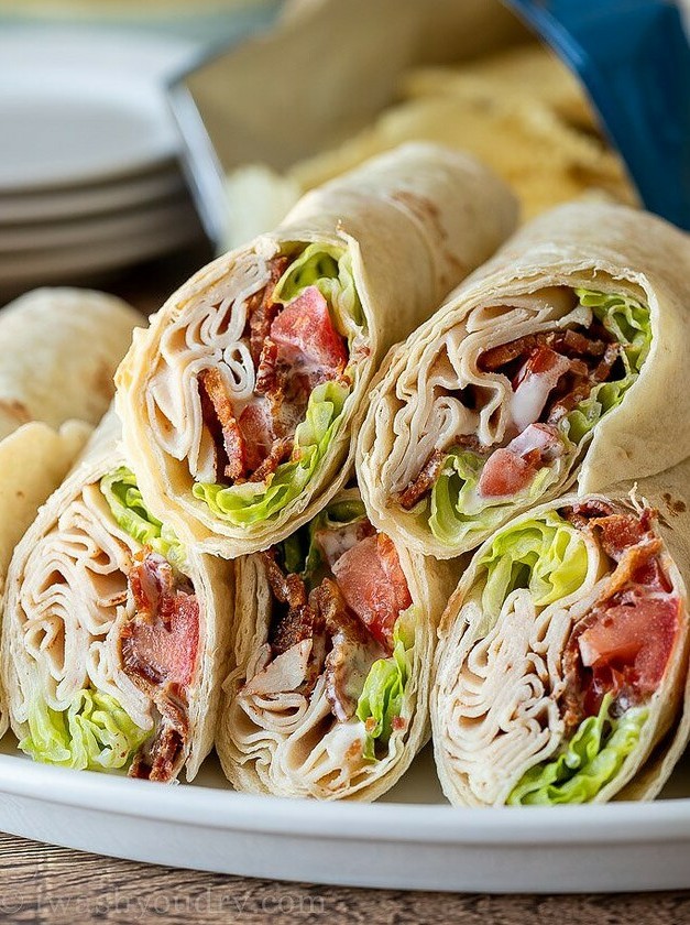 Crispy Chicken Wrap Delights with Ranch Twist