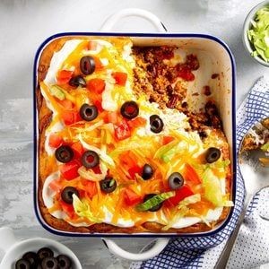 Quick Mexican Beef and Rice Bake