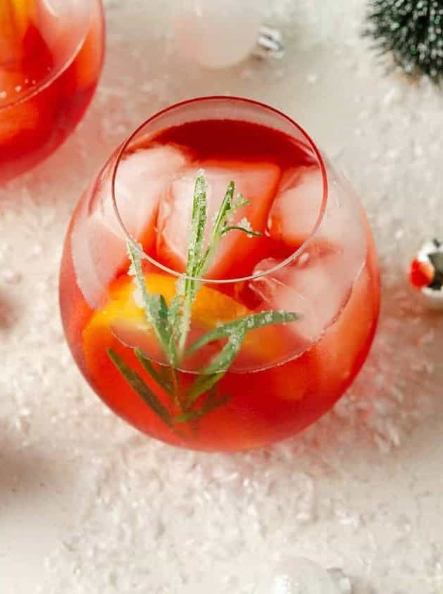 Spiced Orange Spritz for Winter Nights