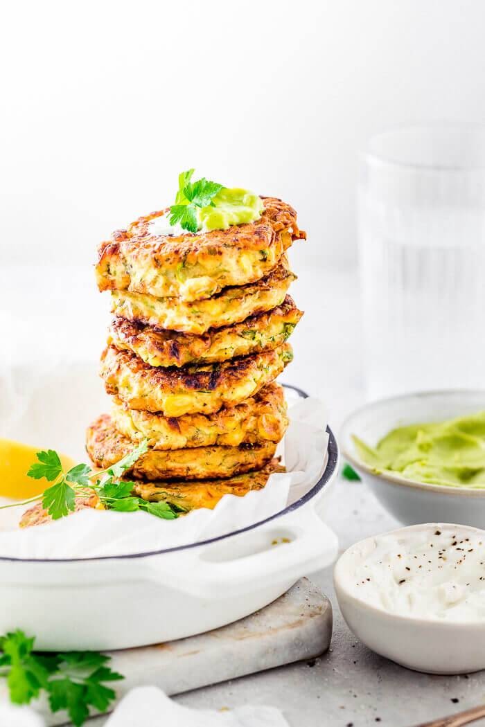 Easy Vegan Zucchini Fritter Delights