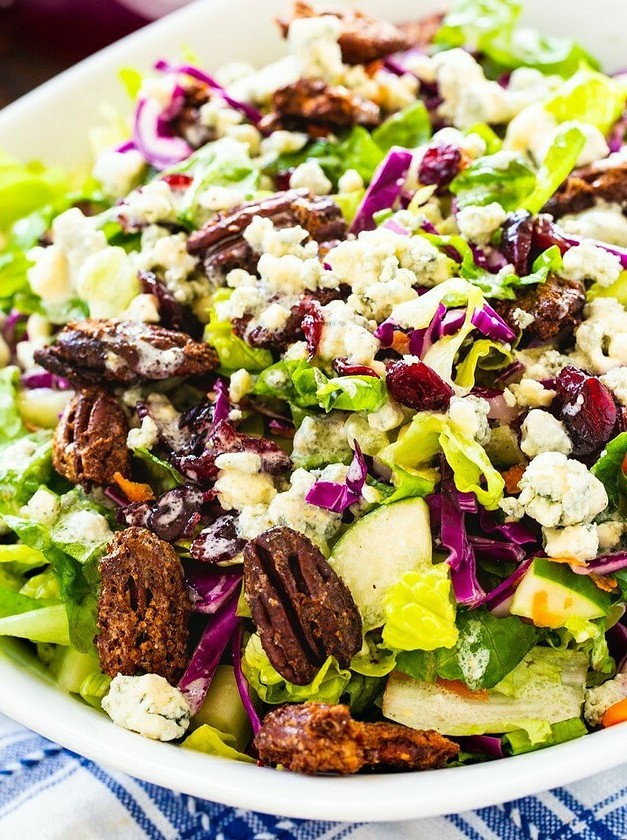 Blue Cheese Crumble Salad Delight
