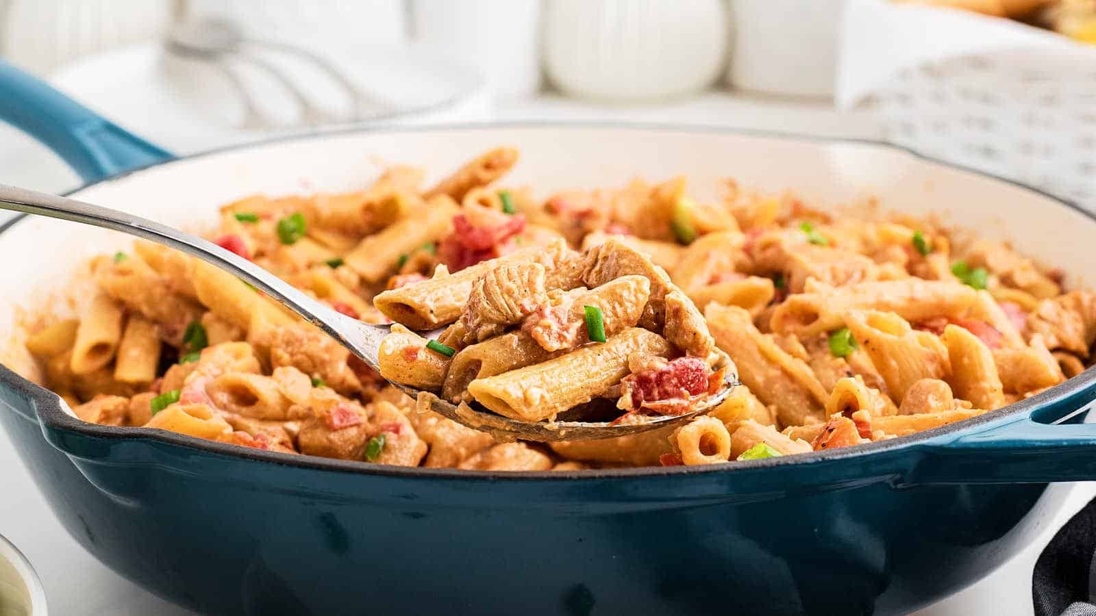 Spicy Cajun Chicken Noodle Delight