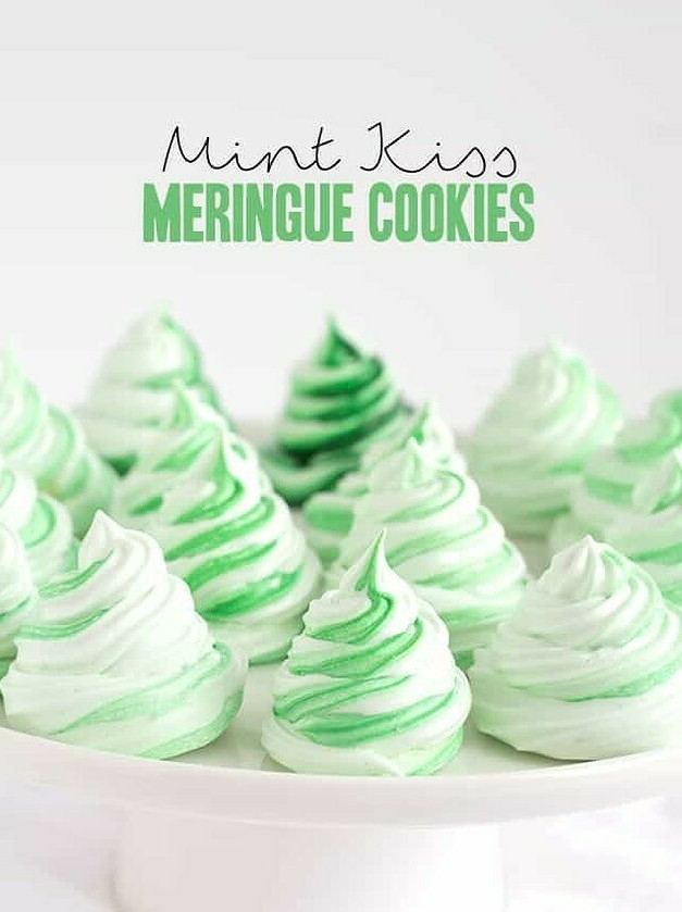 Minty Kiss Chocolate Meringue Delights