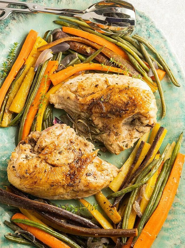 Cast Iron Baked Chicken Breast Delights