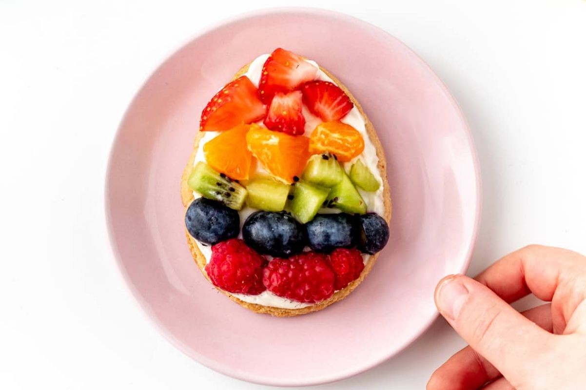 Vibrant Easter Fruit Cookie Creations