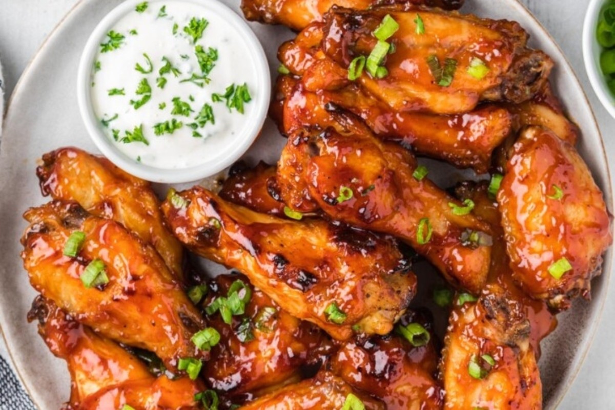 BBQ Chicken Wings in Slow Cooker Delight