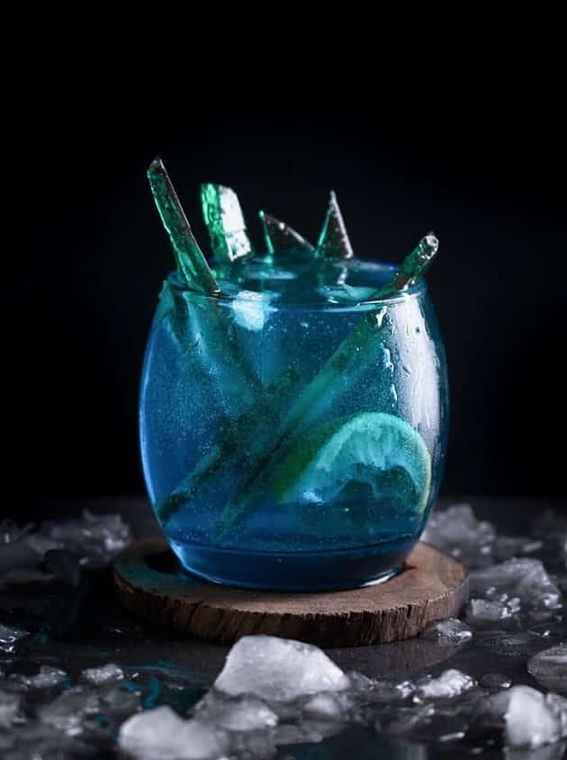 Thrones-Inspired Blue Drink with a Twist