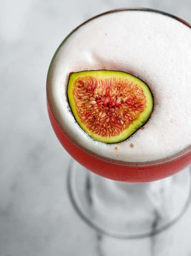 Autumn Fig Vodka Spritz