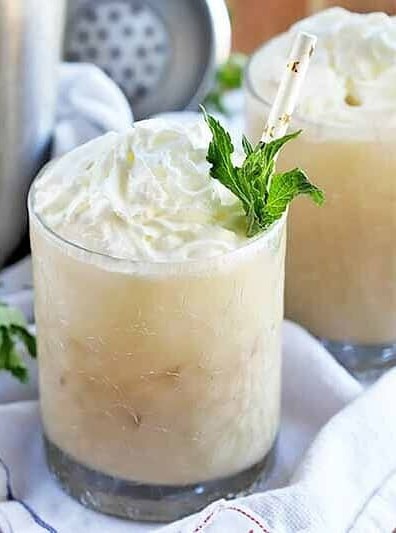 Minty Espresso Rum Refresher