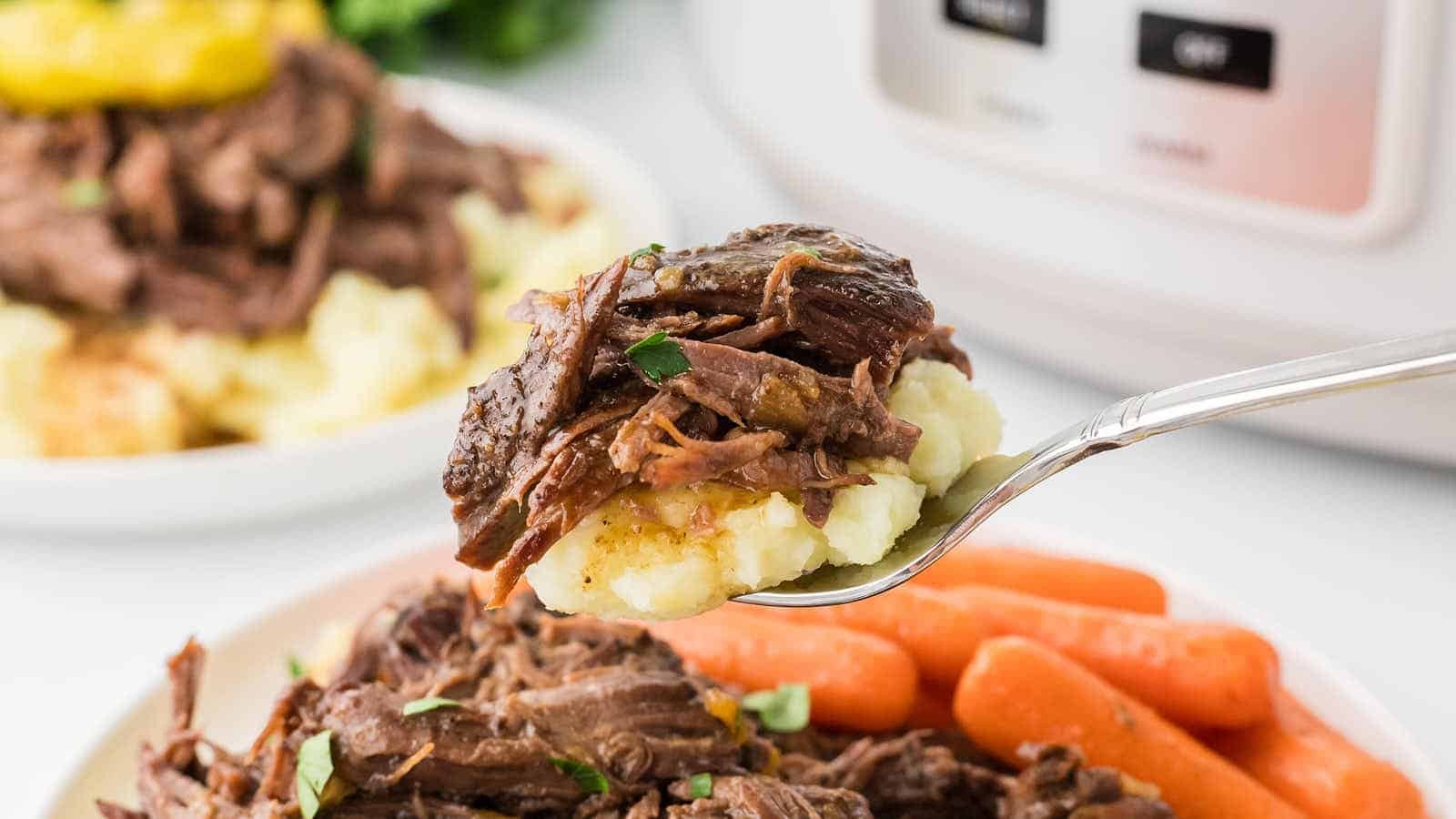 Slow Cooker Southern Style Pot Roast Delight
