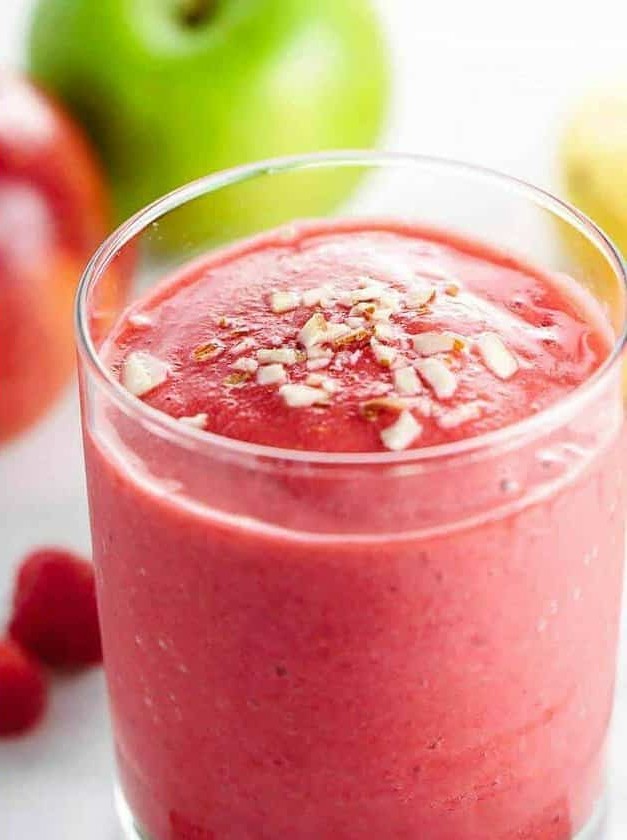 Fruit Bliss: Apple-Raspberry Delight