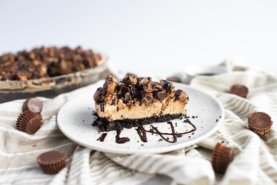 Decadent Chocolate Peanut Butter Cream Pie