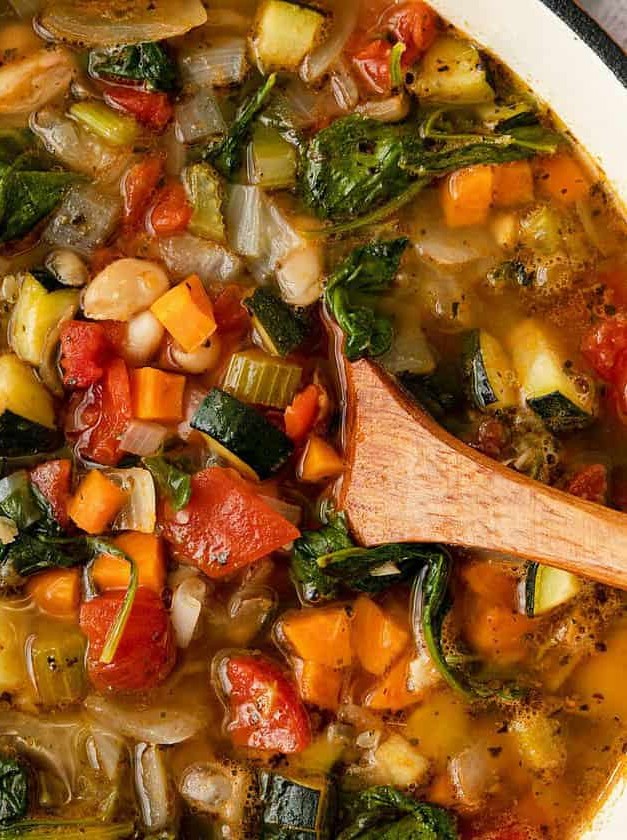 Tuscan Bean and Veggie Stew