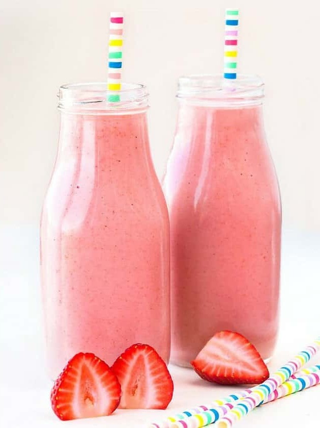 Thick & Delicious Strawberry Bliss Smoothies