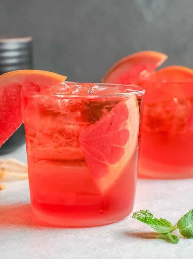 Rhubarb Orange Spritz Cocktail Recipe