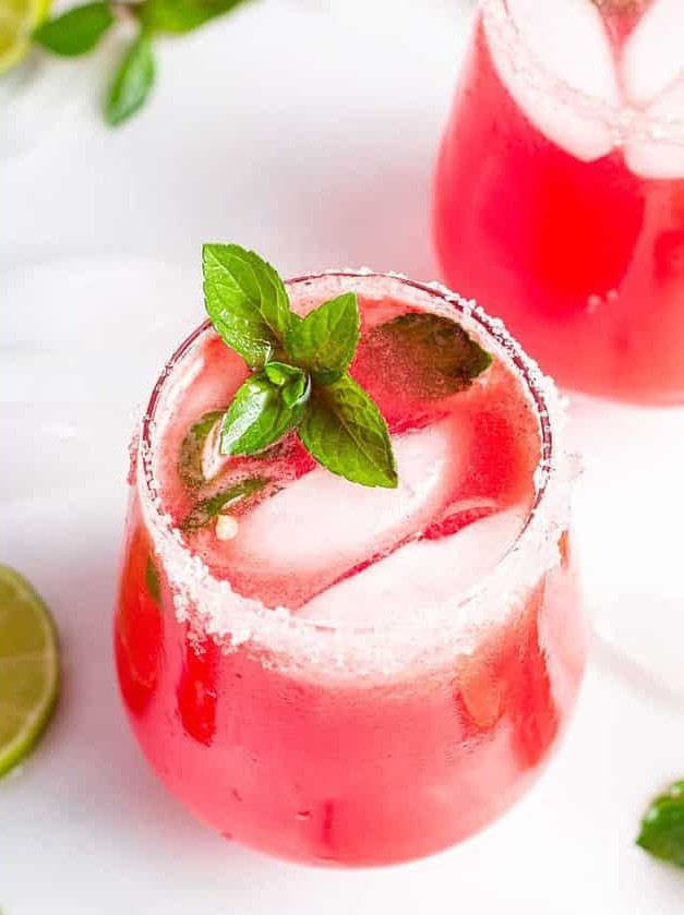 Summer Watermelon Tequila Fizz