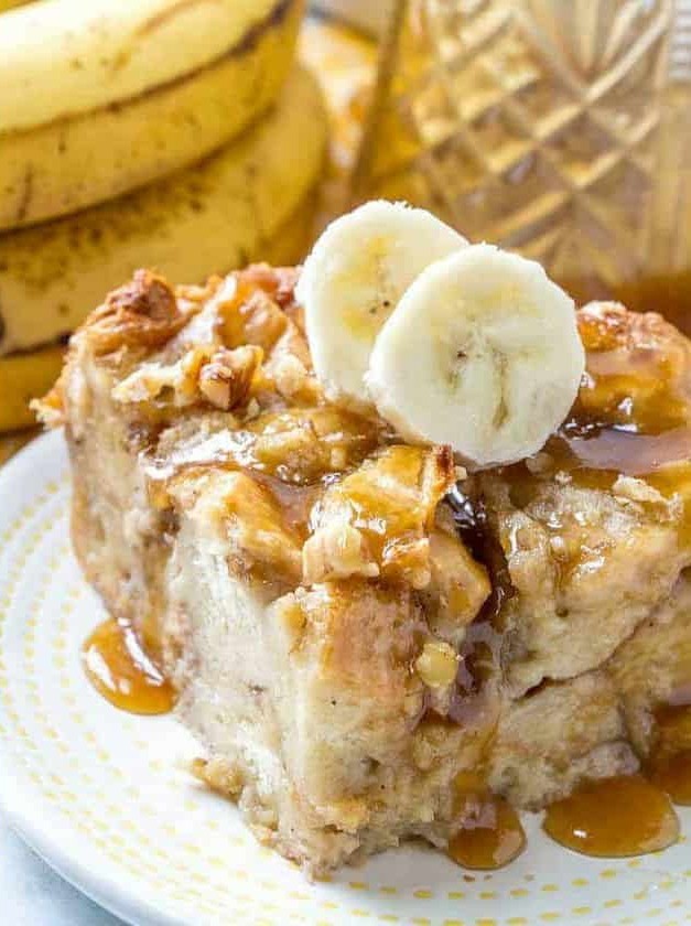 Banana Bread Pudding Delight