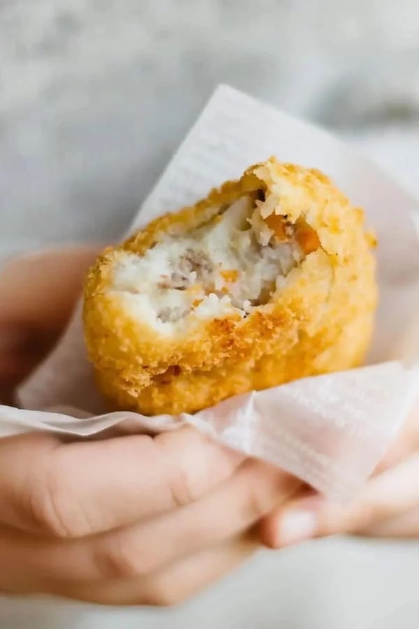 Japanese Mashed Potato Fritters Recipe