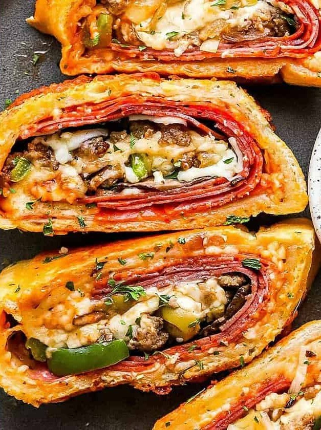 Deluxe Italian Meats and Cheese Wrap