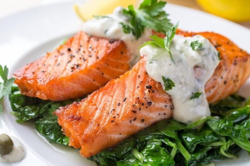 Italian Salmon Steaks