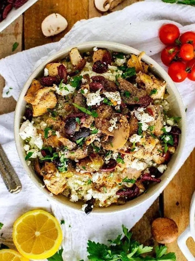 Keto Instant Pot Chicken Mushroom Delight