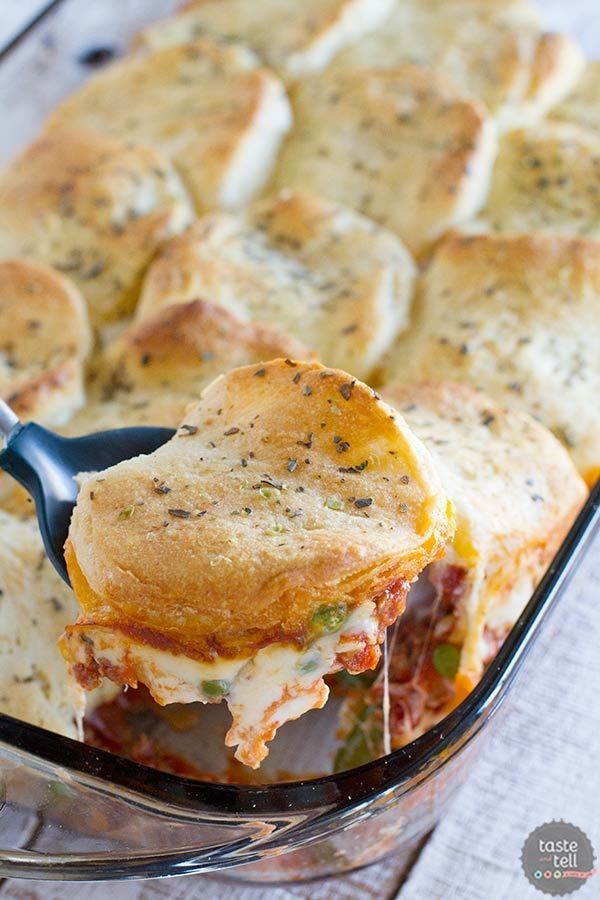 Easy Sloppy Joe Biscuit Bake