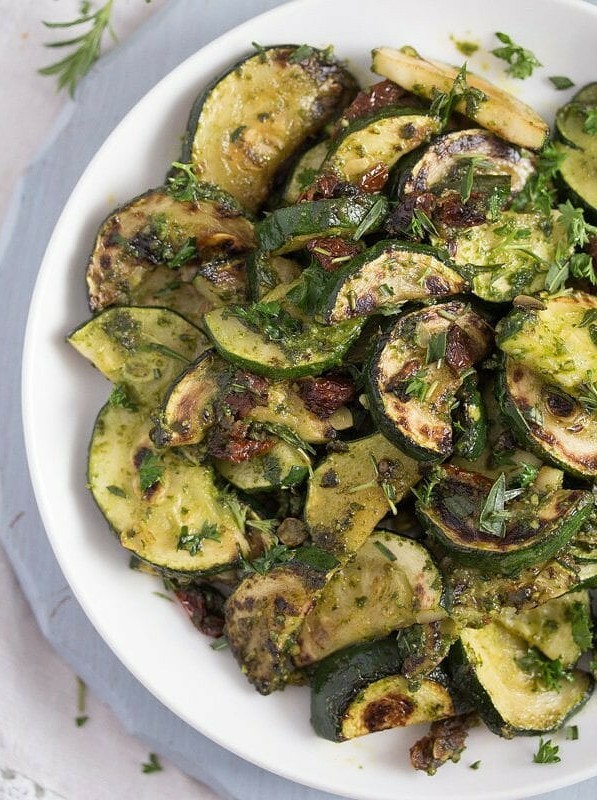 Summer Zucchini Pesto Delight