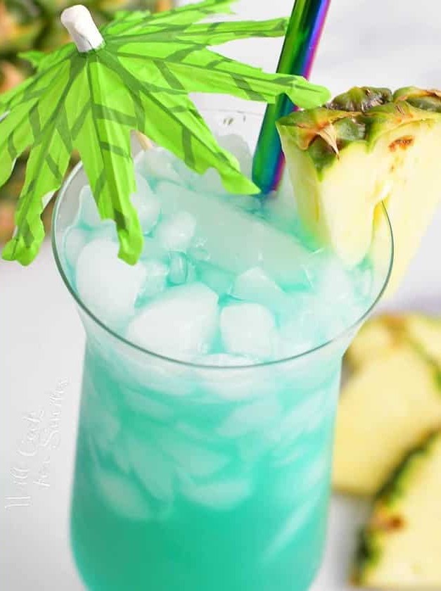 Oceanic Bliss in a Cocktail Glass