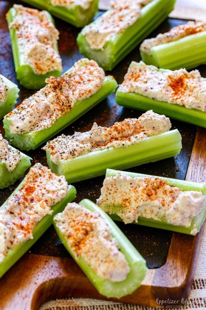 Quick Celery Snack Fillings
