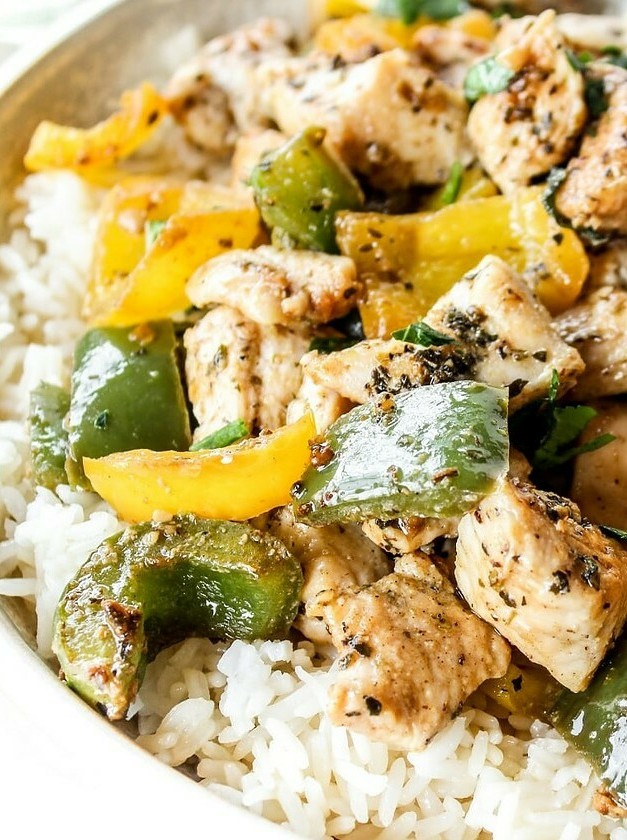 Chicken & Bell Pepper Delight