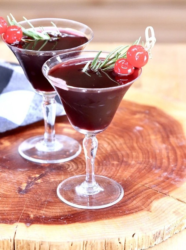 Red Wine Delight with Amaretto Twist