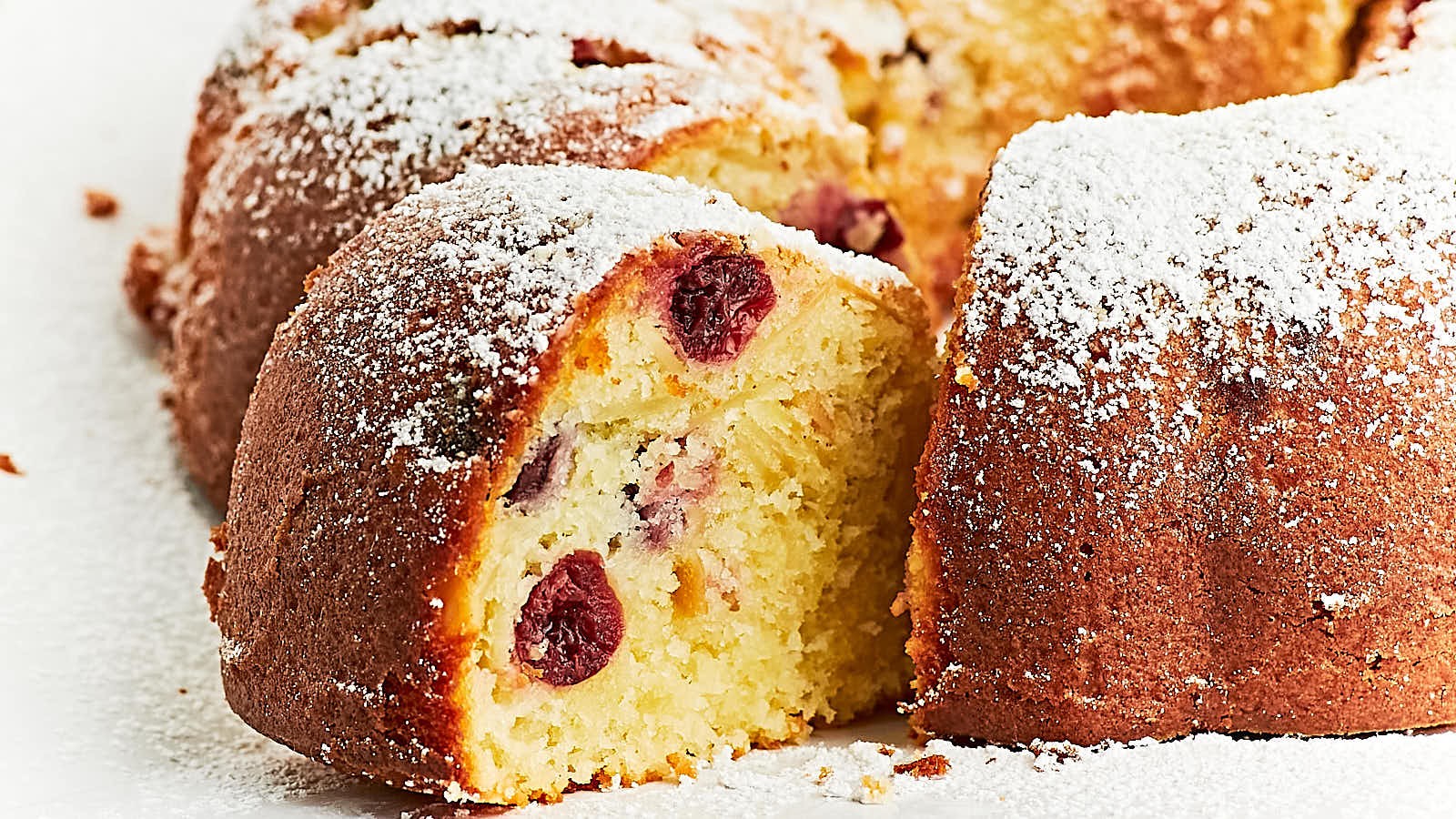Buttery German Cherry Bundt Cake Delight