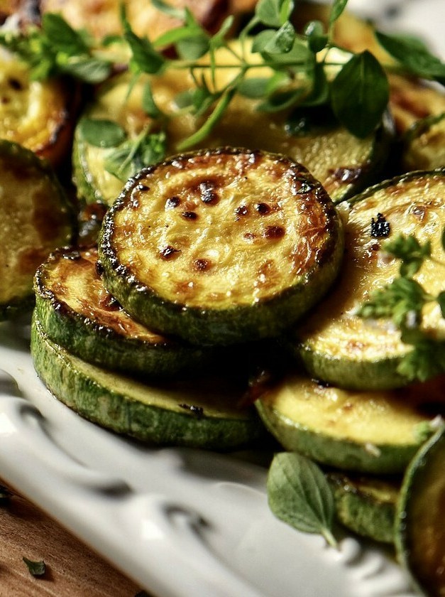 Tuscan-Style Sauteed Zucchini and Caramelized Onions