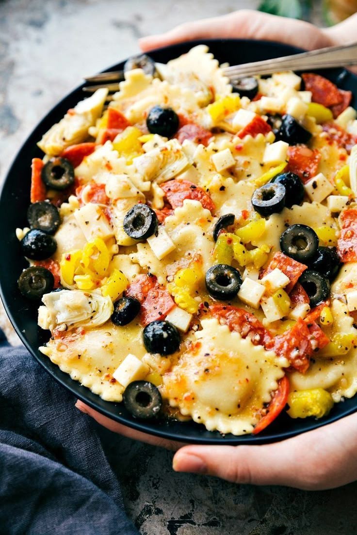 Tortellini Salad with Cherry Tomato Twist