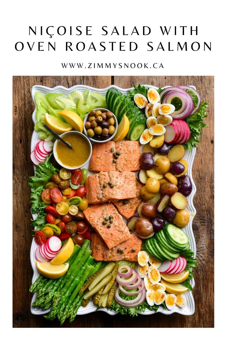 Coho Salmon Niçoise Salad Refresh