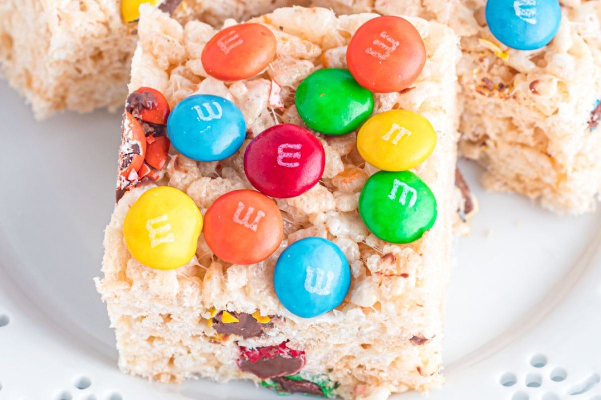 Colored Crunchy Rice Krispie Delights