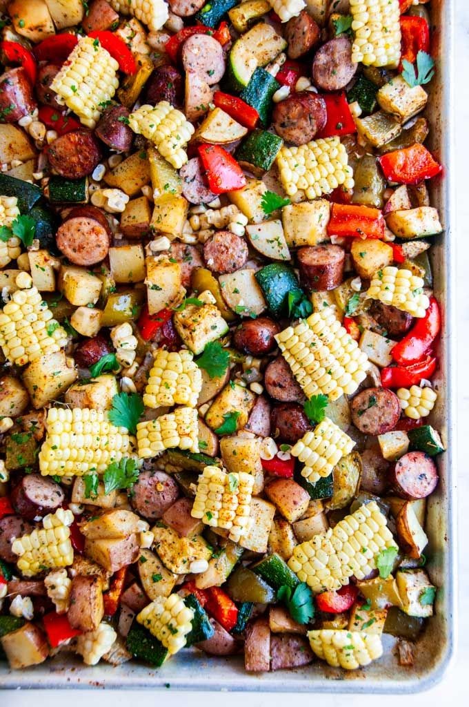Smoky Shrimp Boil with Sausage Delight